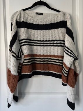 SHEIN Slouchy Cropped Sweater